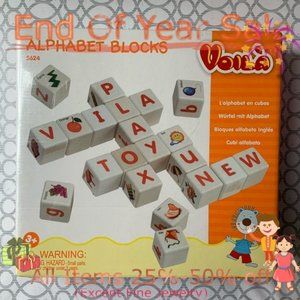 Voila Alphabet Blocks